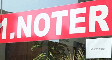 Noterler için hafta sonu 'nöbet' kararı