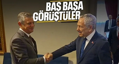 Özgür Özel, Bülent Arınç'la bir araya geldi