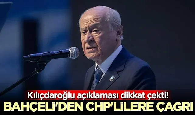 MHP GENEL BAŞKANI DEVLET BAHÇELİ TARAFLARA SAĞDUYU .ÇAĞRISI YAPTI:" KEMAL KILIÇDAROĞLU'NUN  HAKSIZLIĞA UĞRADIĞI KABUL EDİLDİ"