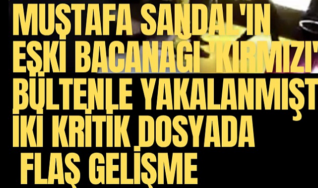 Mustafa Sandal'ın eski bacanağı 'Kırmızı' bültenle yakalanmıştı! İki kritik dosyada flaş gelişme