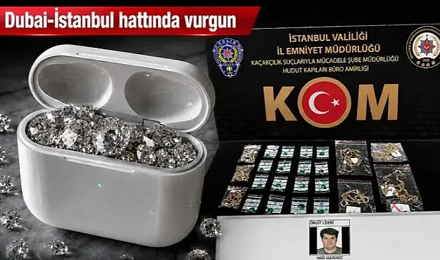 Dubai-İstanbul hattında vurgun