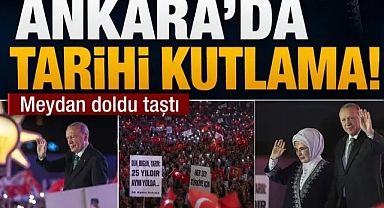 AK Parti 25 yaşında! Ankara'da tarihi kutlama